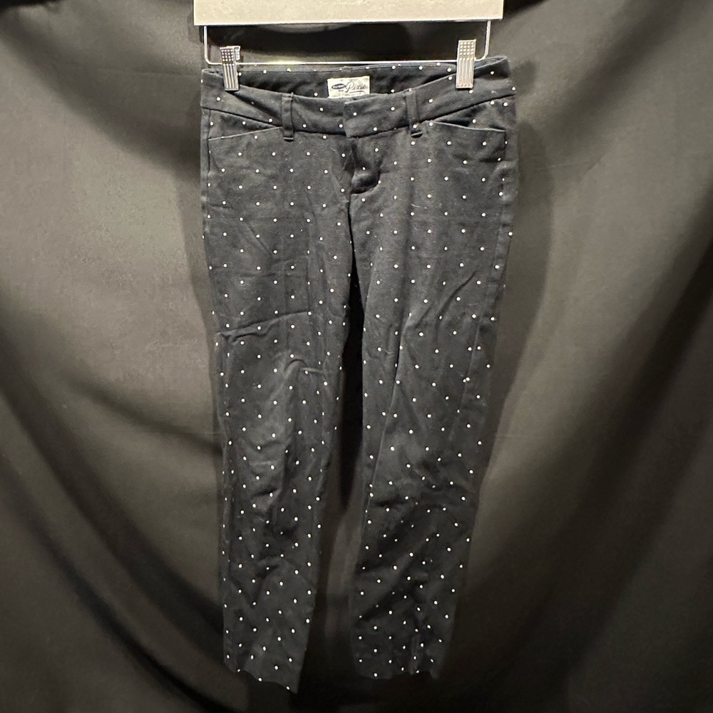 Black And White Polka Dot Pants